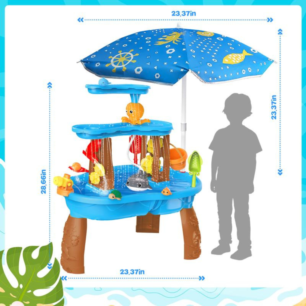 Water and Sand Table for Kids