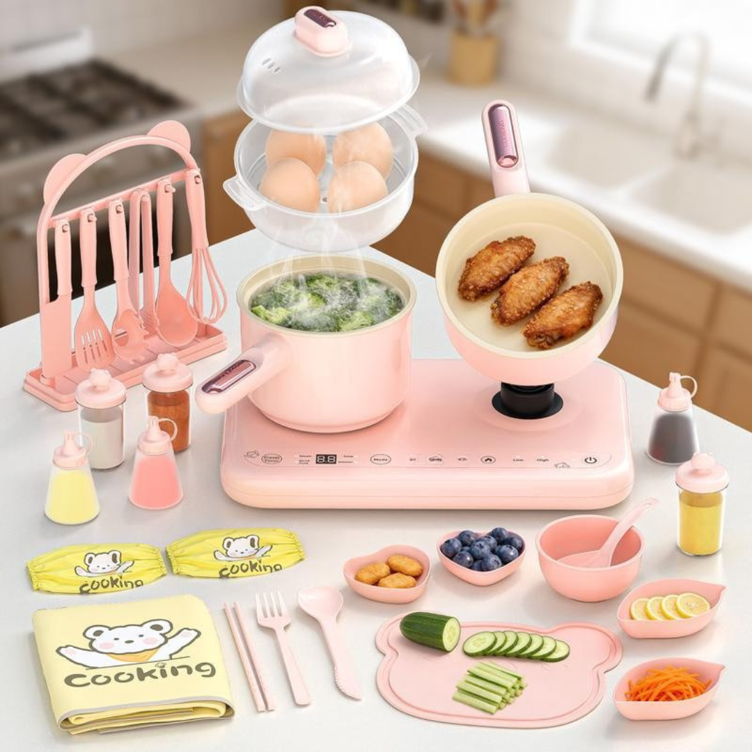 Double Stove Children's Kitchen Set