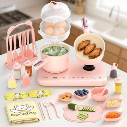 Double Stove Children's Kitchen Set