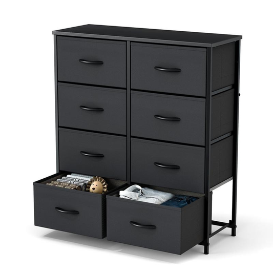 Dresser for Bedroom with 8 Fabric Drawers