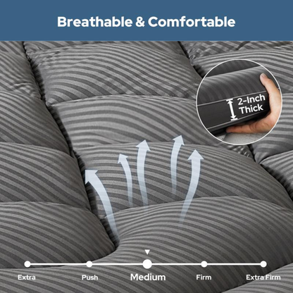 Double Size Cooling Mattress Topper