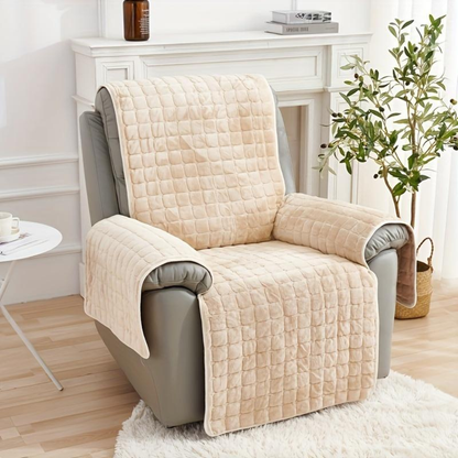 Velvet Recliner Chair Cover