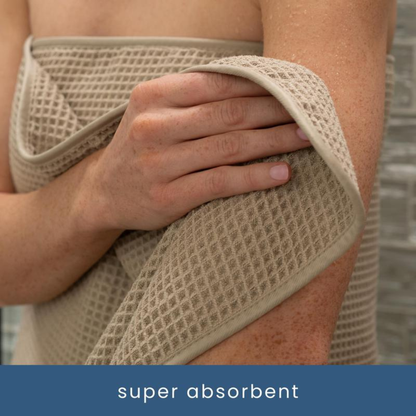 4 Pack Waffle Bath Towels