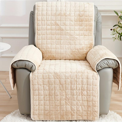Velvet Recliner Chair Cover