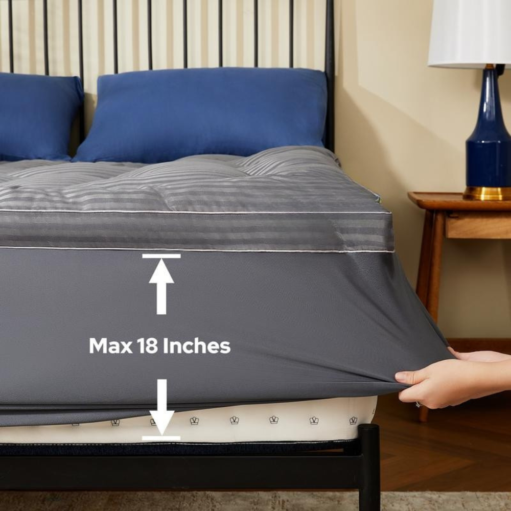 Double Size Cooling Mattress Topper
