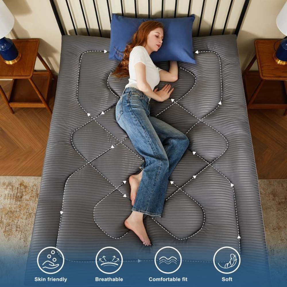 Double Size Cooling Mattress Topper