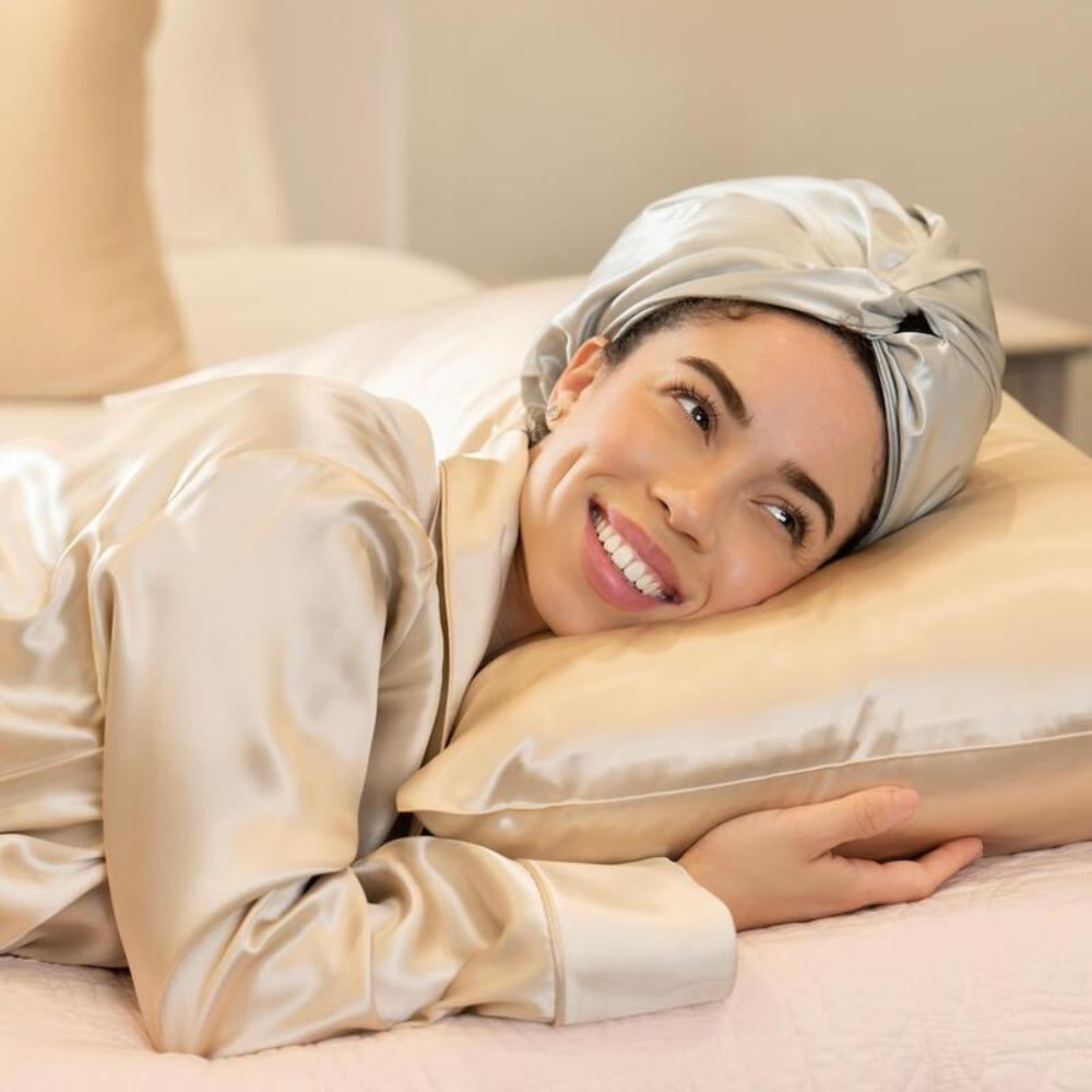 100% Mulberry Silk Bonnet