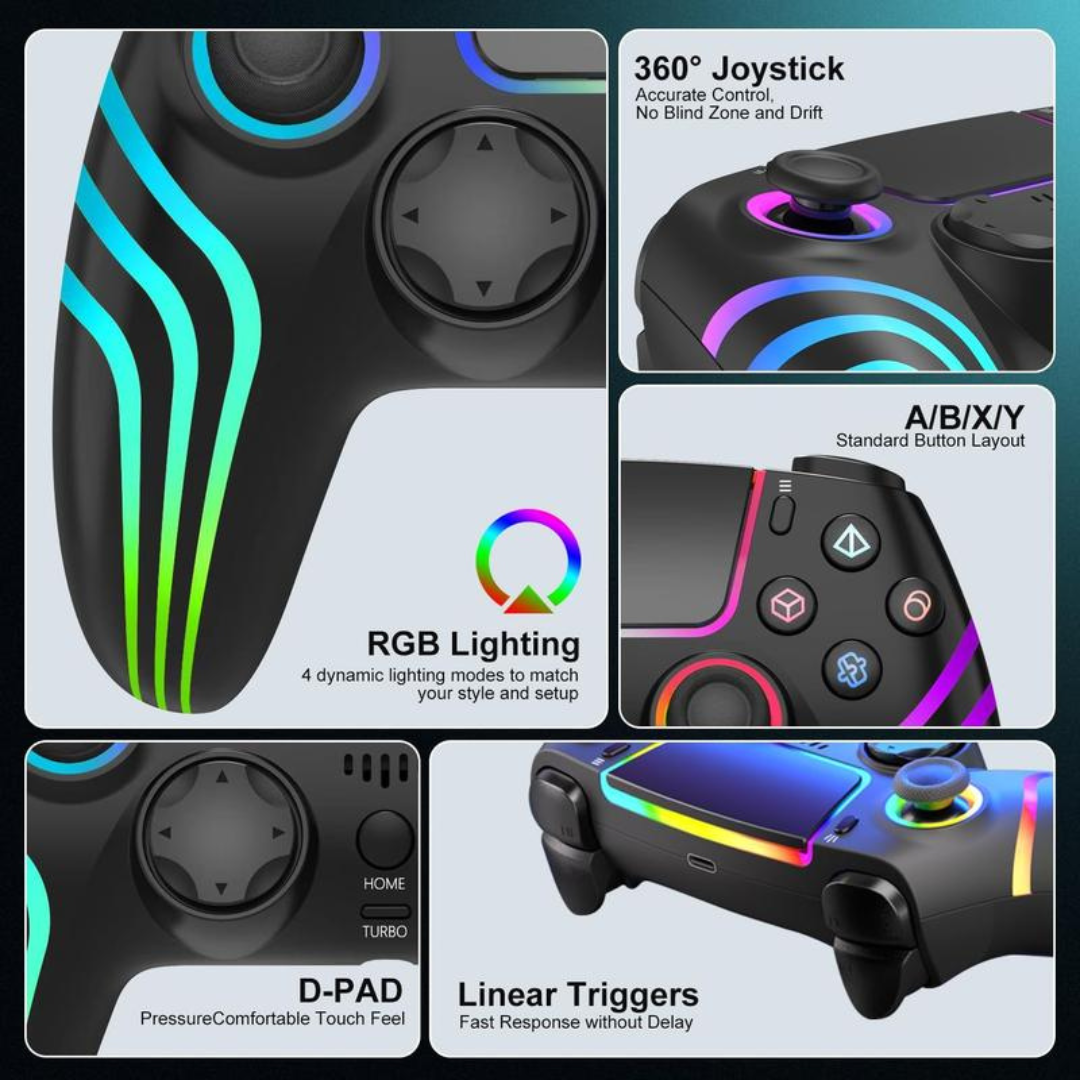 Anti-Drift Hall Effect PS5/Pro Controller