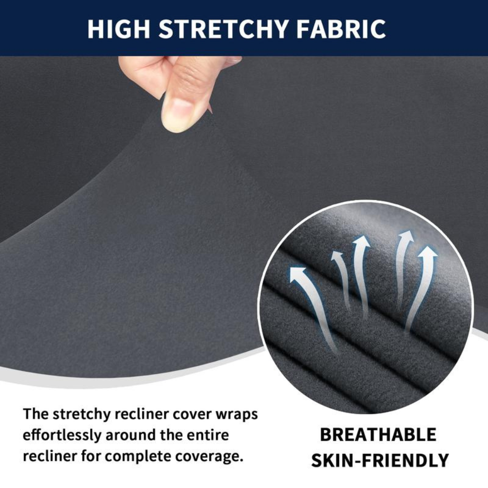 Spandex Non-Slip LShape Sofa Cover