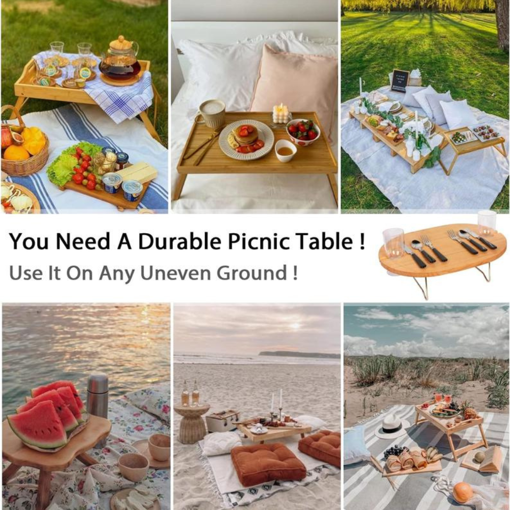 Insulated Wicker Picnic Basket Kit
