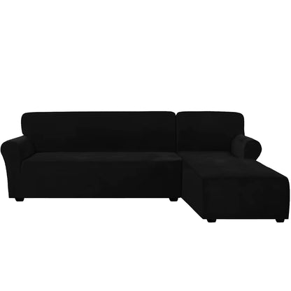 Spandex Non-Slip LShape Sofa Cover