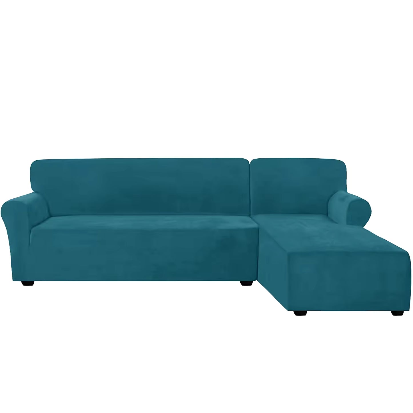 Spandex Non-Slip LShape Sofa Cover