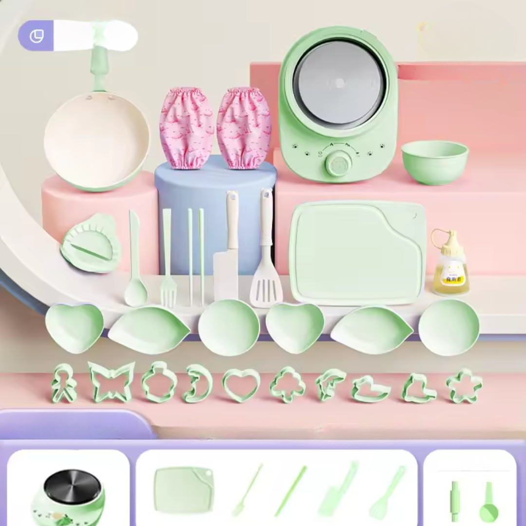 Double Stove Children's Kitchen Set