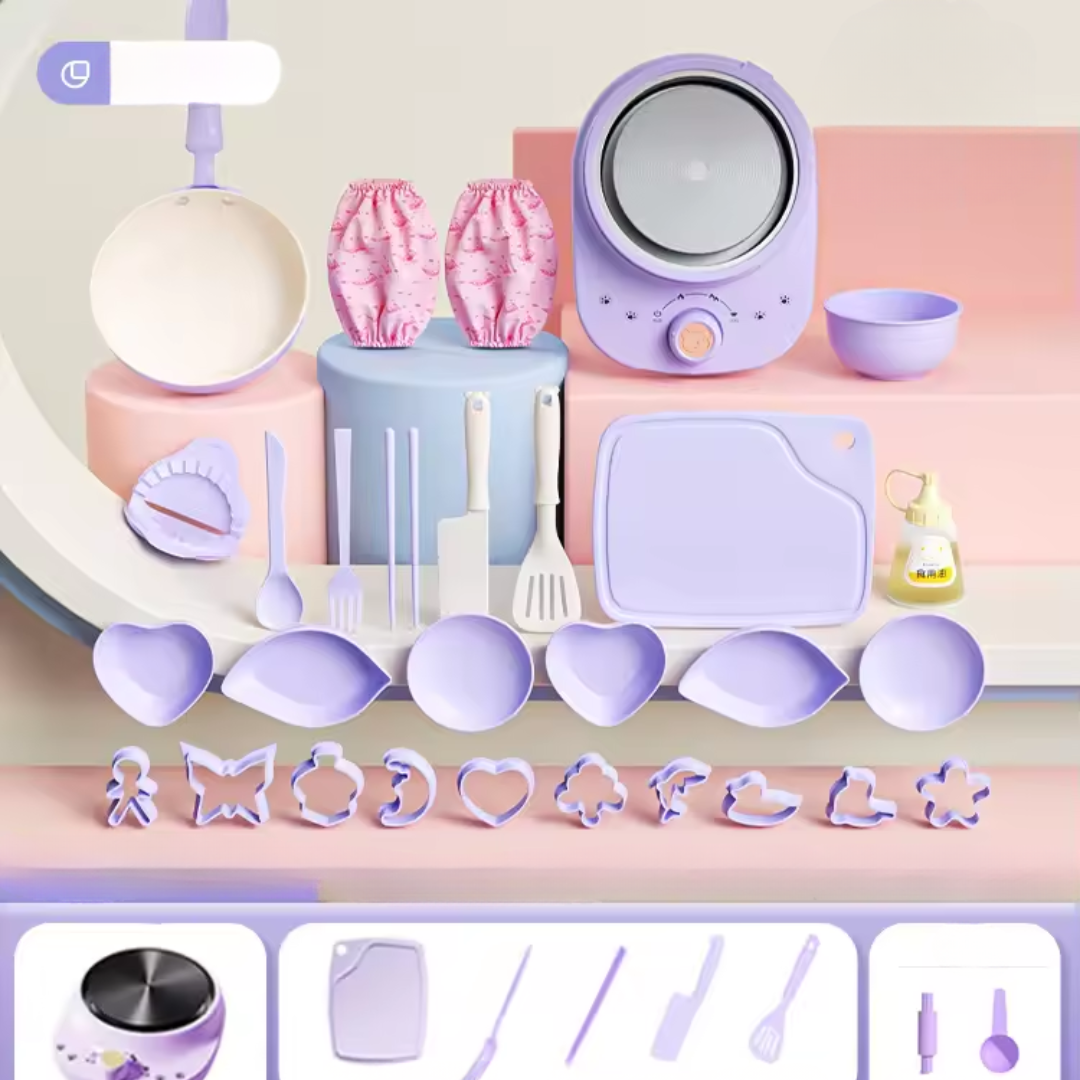 Double Stove Children's Kitchen Set