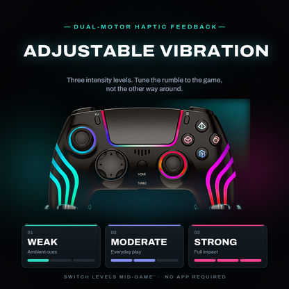 Anti-Drift Hall Effect PS5/Pro Controller