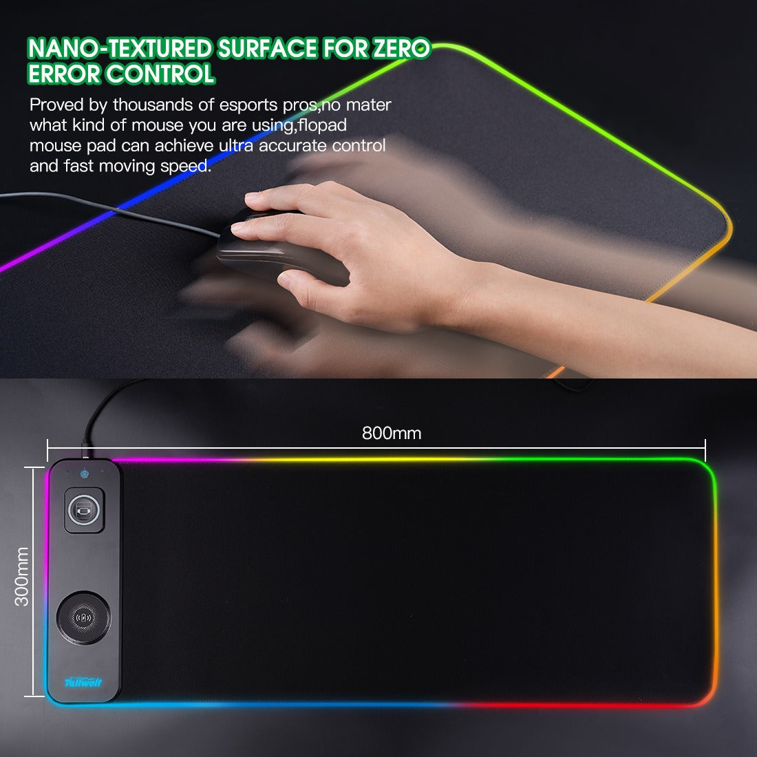 ChargeGlow DeskPad